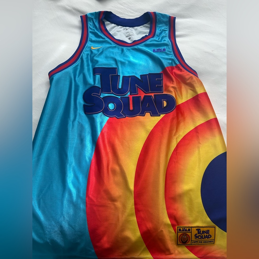 Nike Space Jame LeBron James Tune Squad Basketball Jersey Large